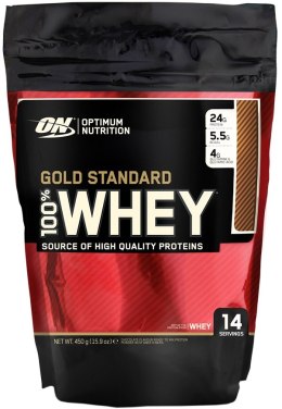 Gold Standard 100% Whey, Delicious Strawberry - 450 grams