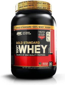 Gold Standard 100% Whey, Delicious Strawberry - 900 grams