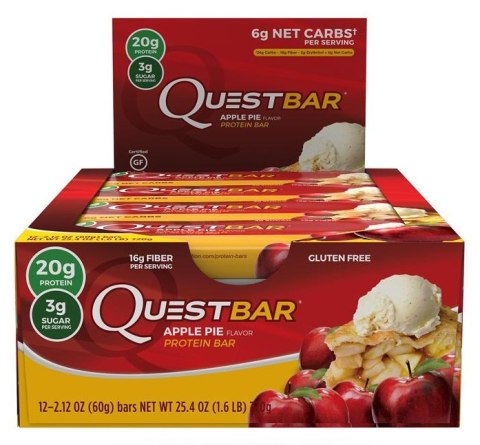 Quest Bar, Apple Pie - 12 bars