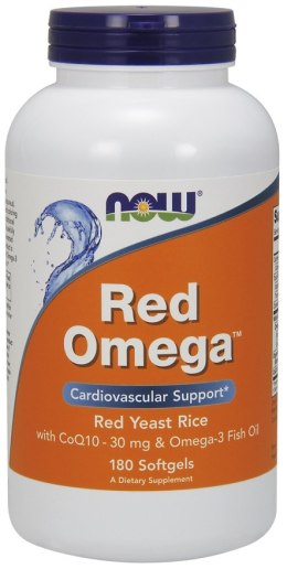 Red Omega (Red Yeast Rice) - 180 softgels