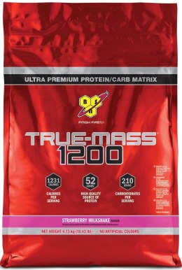 True Mass 1200, Strawberry Milkshake - 4730 grams