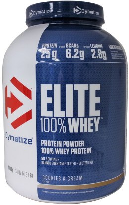 Elite 100% Whey Protein, Gourmet Vanilla - 2100 grams