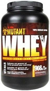 Mutant Whey, Triple Chocolate - 908 grams