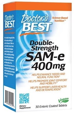 SAM-e, 400mg Double-Strength - 30 tablets