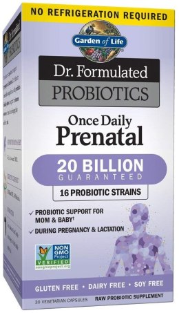 Dr. Formulated Probiotics Once Daily Prenatal - 30 vcaps