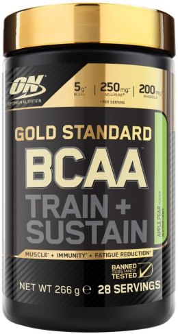 Gold Standard BCAA - Train + Sustain, Apple Pear - 266 grams