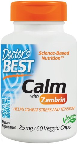 Calm with Zembrin, 25mg - 60 vcaps