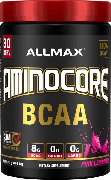 Aminocore BCAA, Pink Lemonade - 315 grams