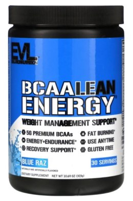 BCAA Lean Energy, Blue Raz - 303 grams