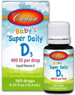 Baby's Super Daily D3, 400 IU - 10 ml.