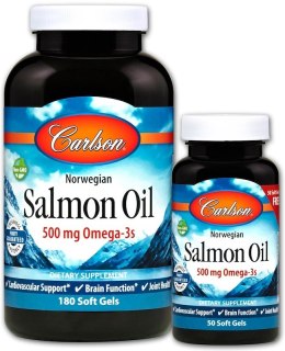 Norwegian Salmon Oil - 180 + 50 softgels