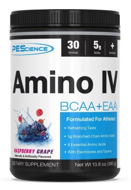 Amino IV, Raspberry Grape - 390 grams
