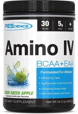 Amino IV, Sour Green Apple - 405 grams