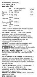 BCAA Powder, Unflavoured - 300 grams