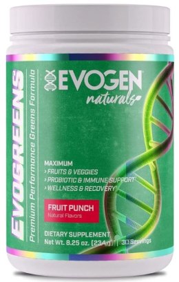 Evogreens Naturals, Fruit Punch - 234 grams