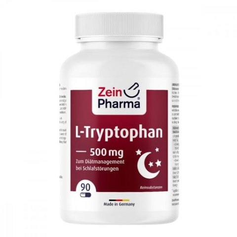 L-Tryptophan, 500mg - 90 vcaps