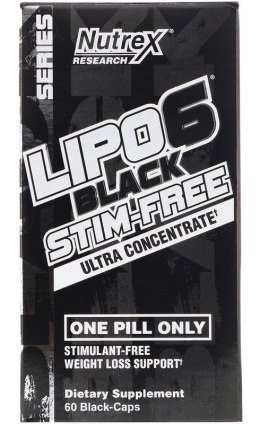 Lipo-6 Black Ultra Concentrate Stim-Free - 60 caps (EAN 859400007818)