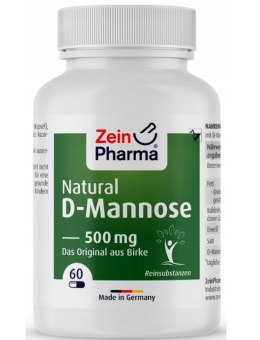Natural D-Mannose, 500mg - 60 caps