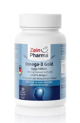 Omega-3 Gold - Brain Edition, 1000mg - 30 caps