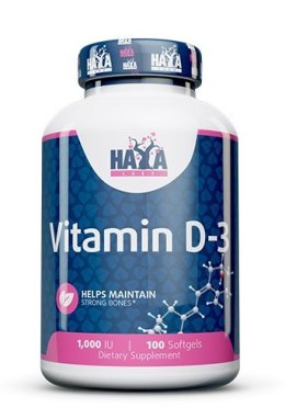 Vitamin D-3, 1000 IU - 100 softgels