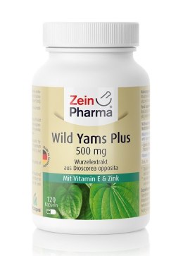 Wild Yams Plus, 500mg - 120 caps