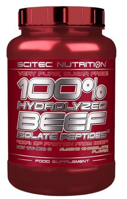 100% Hydrolyzed Beef Isolate Peptides, Almond-Chocolate - 900 grams