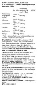 BCAA + Glutamine XPress, Bubble Gum - 300 grams
