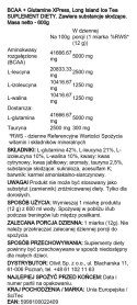 BCAA + Glutamine XPress, Long Island Ice Tea - 600 grams