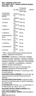 EAA + Glutamine, Cherry Lime - 300 grams