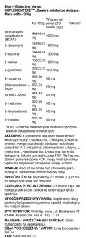 EAA + Glutamine, Mango - 300 grams
