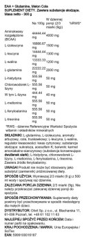 EAA + Glutamine, Melon Cola - 300 grams