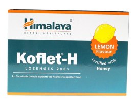 Koflet-H, Lemon - 12 lozenges