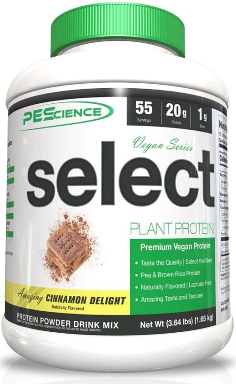 Select Protein Vegan Series, Cinnamon Delight - 1650 grams