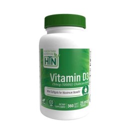 Vitamin D3, 1000IU - 360 softgels