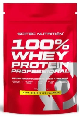 100% Whey Protein Professional, Lemon Cheescake - 500 grams