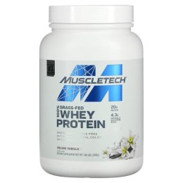 Grass-Fed 100% Whey Protein, Deluxe Vanilla - 816 grams