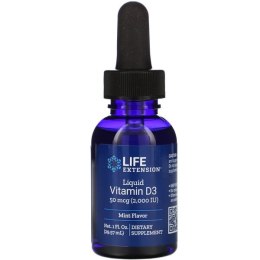 Liquid Vitamin D3, 50mcg (Mint) - 29 ml.