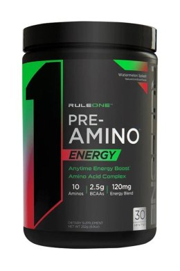 Pre-Amino Energy, Watermelon Splash - 252 grams