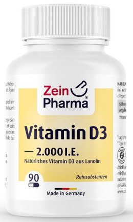 Vitamin D3, 2000IU - 90 caps