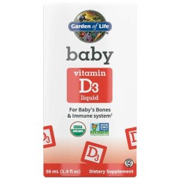 Baby Vitamin D3 Liquid - 56 ml.