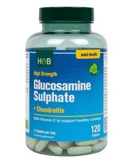 High Strength Glucosamine Sulphate + Chondroitin - 120 tablets