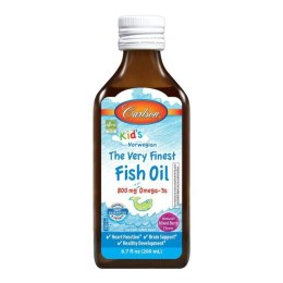 Kid's The Very Finest Fish Oil, 800mg Natural Mixed Berry - 200 ml.