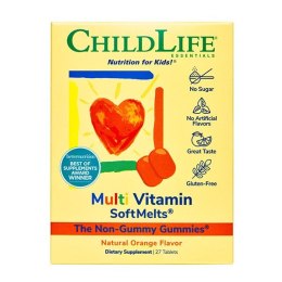 Multi Vitamin Softmelts Gummies, Natural Orange - 27 tablets