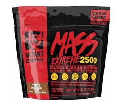 Mutant Mass Extreme 2500, Triple Chocolate - 2720 grams