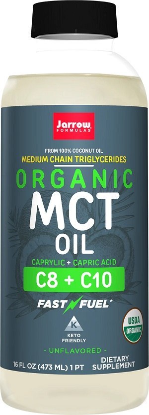 Organic MCT Oil, Unflavored - 473ml.