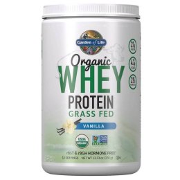 Organic Whey Protein - Grass Fed, Vanilla - 378 grams