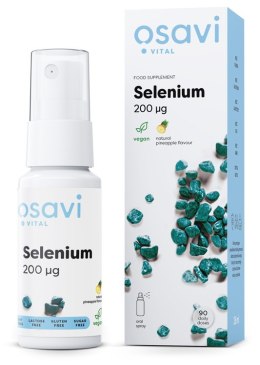 Selenium Oral Spray, 200mcg (Pineapple) - 26 ml.