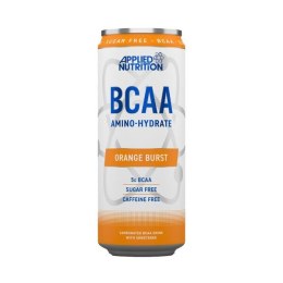 BCAA Amino-Hydrate Caffeine Free Cans, Orange Burst - 12 x 330 ml.