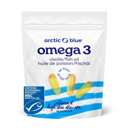 Fish Oil High Dose DHA + EPA with Vitamin D - 30 caps