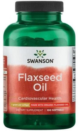 Flaxseed Oil, 1000mg - 100 softgels